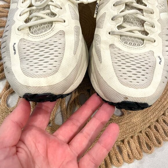 Asics MetaRun T8C9N-0101 Women White/Blue Sneakers Size 8.5 - Picture 6 of 12